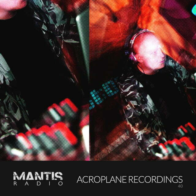 Acroplane Recordings DJ and label owner Paul, DJing.
