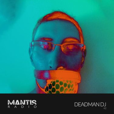 Deadman DJ wearing a ball gag (orange)