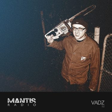 Vadz with a chainsaw on his shoulder