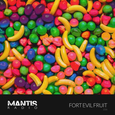 Fruit sweets in bright distorted coloured - Fort Evil Fruit - Mantis Radio
